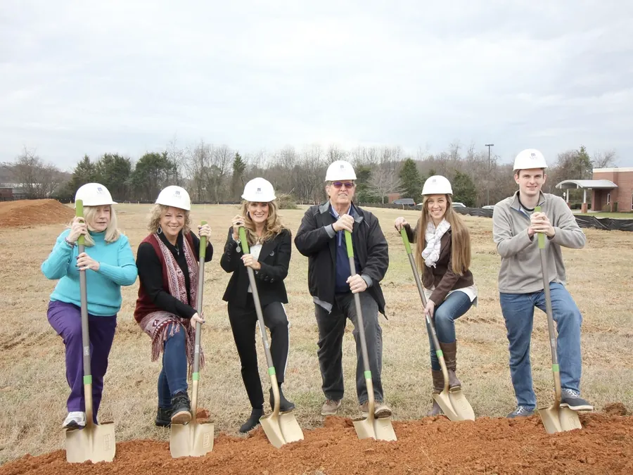 Dr. Dean and his team breaking ground on the Capital Drive site in January 2020.